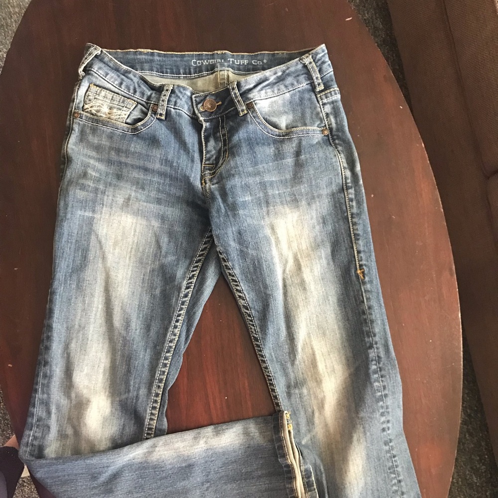 Cowgirl Tuff Riding Jeans
